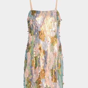 NWT Liv Foster Sleeveless Sequins Mini Dress Size 0